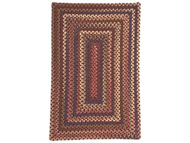 Colonial Mills Lucid Braided Striped Area Rug CILU79RGREC