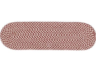 Colonial Mills Milton Houndstooth Tweed Red Stair Tread CION79STROVA