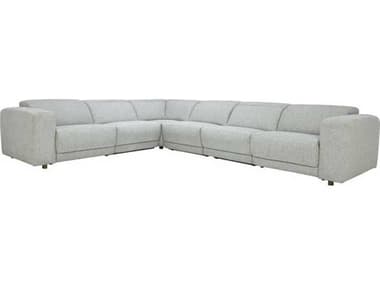 Classic Home Knoxville Gray Upholstered Sectional Sofa CLH2186SC11