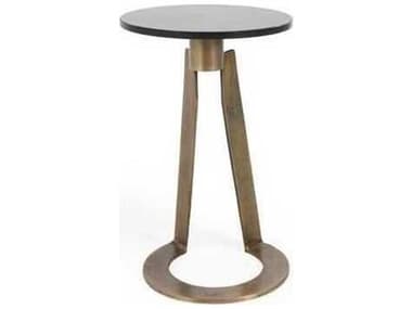Classic Home Leyton Round Marble End Table CLH51011724