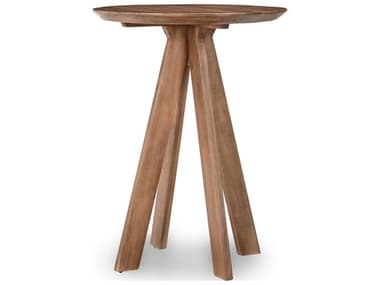 Classic Home Rodrigo Brown Round Wood Bar Table CLH51011785