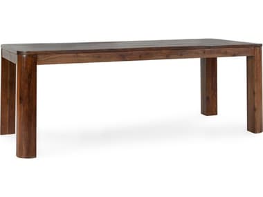 Classic Home Nemi Rectangular Wood Brown Dining Table CLH51011882