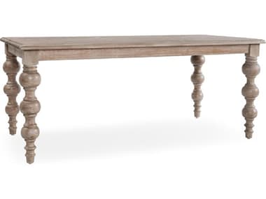 Classic Home Bordeaux Rectangular Wood Natural Dining Table CLH51011900