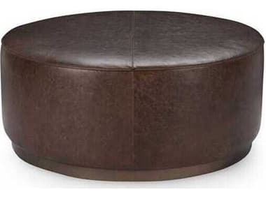 Classic Home Clair Round Leather Coffee Table CLH51011967