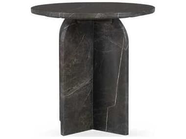Classic Home Reilly Round Marble End Table CLH51012023