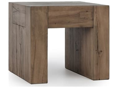 Classic Home Bristol Square Wood Brown End Table CLH51030900