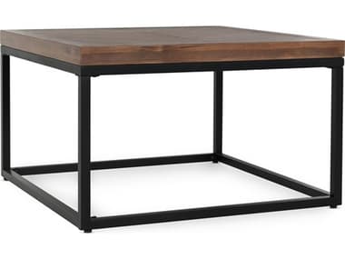 Classic Home Chantel Square Wood Brown Top Coffee Table CLH51031143