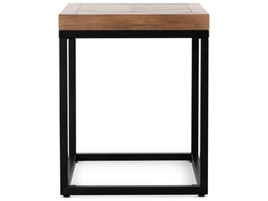 Classic Home Chantel Square Wood Brown Top End Table CLH51031144