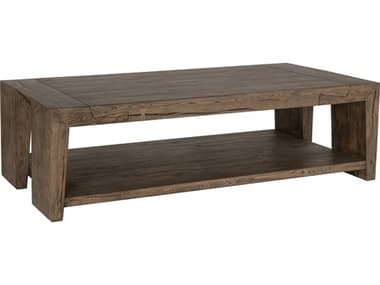 Classic Home Troy Rectangular Wood Brown Coffee Table CLH51031326