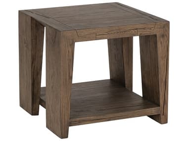 Classic Home Troy Square Wood Brown End Table CLH51031328