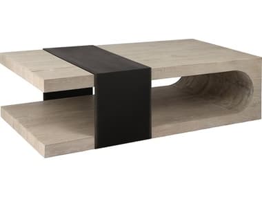 Classic Home Danica Rectangular Wood White Coffee Table CLH51031352