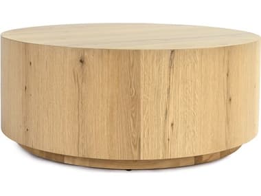 Classic Home Layne Oval Wood Natural Coffee Table CLH51031410