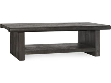 Classic Home Larson Rectangular Wood Black Coffee Table CLH51031571