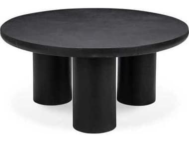Classic Home Anzio Round Concrete Coffee Table CLH51031696