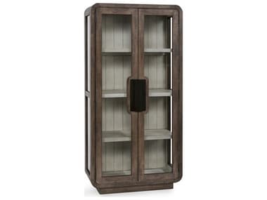 Classic Home Ollie Pine Wood Brown Display Cabinet CLH52004131