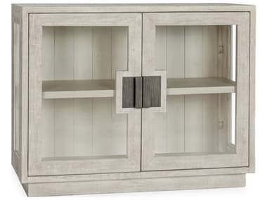 Classic Home Larson Oak Wood White Display Cabinet CLH52004145