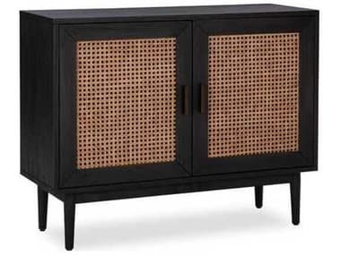 Classic Home Edris Black Pine Wood Accent Chest CLH52004182