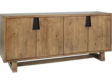 Classic Home Lyra 78" Pine Wood Smoke Sideboard CLH52004186