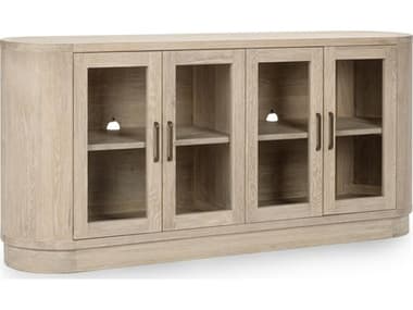 Classic Home Vander 78" Oak Wood White Wash Sideboard CLH52004187