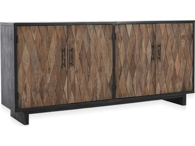 Classic Home Anton 78" Elm Wood Black Sideboard CLH52004599