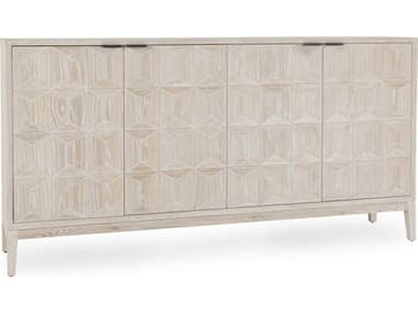 Classic Home Mira 78" Oak Wood White Sideboard CLH52004671