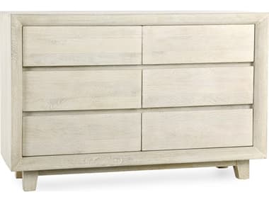 Classic Home Reece 6-Drawers Beige Mango Wood Double Dresser CLH52010857