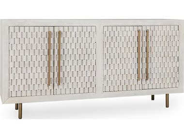 Classic Home Norwood 72" Mango Wood White Wash Sideboard CLH52010956