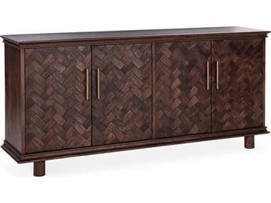 Classic Home Shira 78" Mango Wood Kona Brown Sideboard CLH52010984