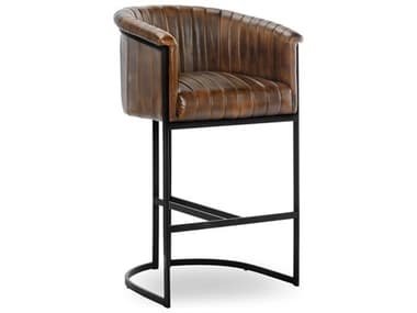 Classic Home Seville Brown Leather Counter Stool CLH53001908