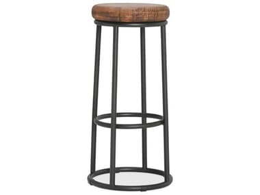 Classic Home Jaden Mahogany Brown Top Wood Bar Stool CLH53003207