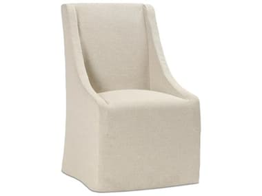 Classic Home Warwick Solid Wood Beige Upholstered Arm Dining Chair CLH53004329