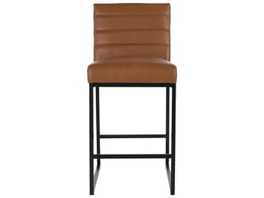 Classic Home Seville Cognac Leather Bar Stool CLH53005346