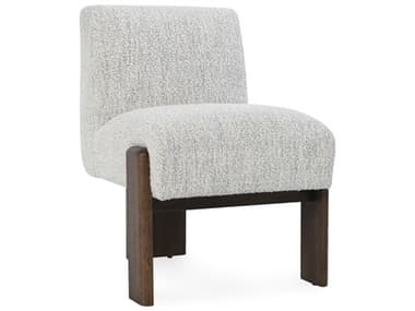 Classic Home Chelsea Ash Wood Brown Upholstered Armless Dining Chair CLH53006032