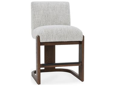 Classic Home Chelsea Ivory Upholstered Ash Wood Counter Stool CLH53006034