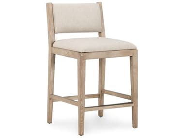 Classic Home Beck Sand Upholstered Rubberwood Counter Stool CLH53051589