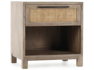 Classic Home Jensen 1-Drawer Mango Wood Nightstand CLH54010209