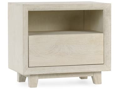 Classic Home Reece 1-Drawer Beige Mango Wood Nightstand CLH54010210