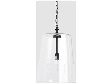 Classic Home Jolee 1-Light Matt Black Glass Pendant CLH56003659