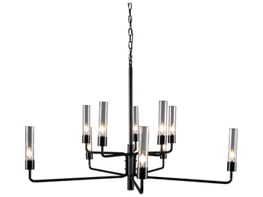 Classic Home Maddy 10-Light Black Candelabra Chandelier CLH56004170