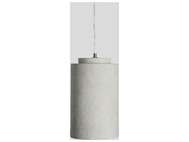 Classic Home Jodi 1-Light Light Gray Cylinder Mini Pendant CLH56004245