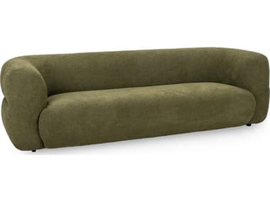 Classic Home Faris Dark Olive Green Upholstered Sofa CLH6104SF14