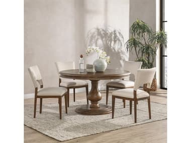 Classic Home Mitchel Rubberwood Dining Room Set CLHMITCHELDININGSET4