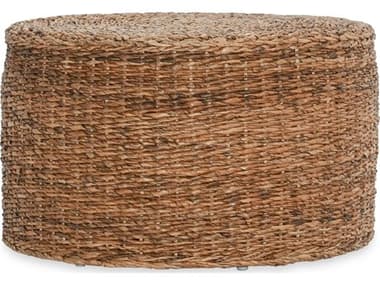 Classic Home Milan Round Rattan Multi Brown Coffee Table CLHPL11591