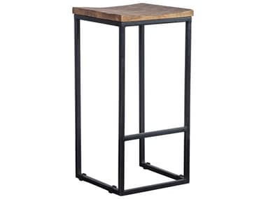 Classic Home Harley Honey Brown Top Mango Wood Bar Stool CLHPL12903