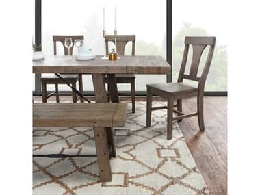 Classic Home Tuscany Pine Wood Dining Room Set CLHTUSCANYDININGSET6