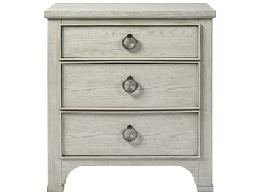 Coastal Living Home Escape 28" Wide 3-Drawers White Nightstand CLI833350