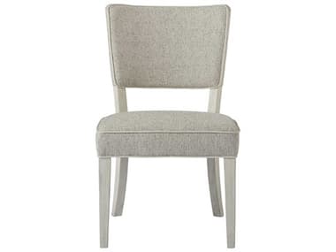 Coastal Living Home Escape Gray Fabric Upholstered Side Dining Chair CLI833628