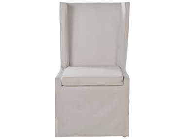 Coastal Living Home Getaway White Fabric Upholstered Side Dining Chair CLIU033638RTA