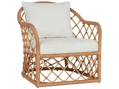 Coastal Living Home Getaway 30" Brown Fabric Accent Chair CLIU033E835