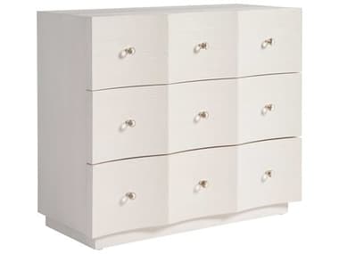Coastal Living Home Weekender 42&quot; Wide 3-Drawers White Sand Solid Wood Accent Chest CLIU330A360